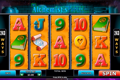 alchemists spell playtech