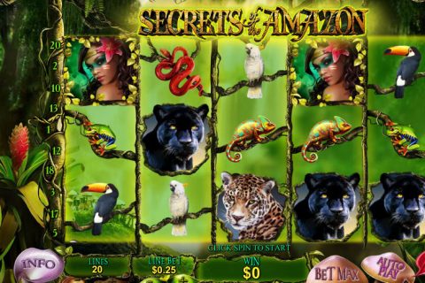 Secrets Of The Amazon by playtech