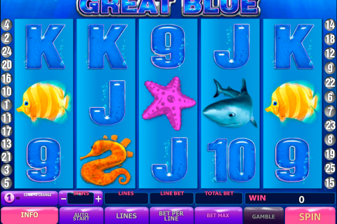 great blue playtech