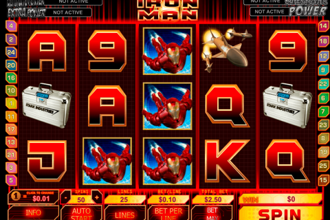 iron man playtech free slot