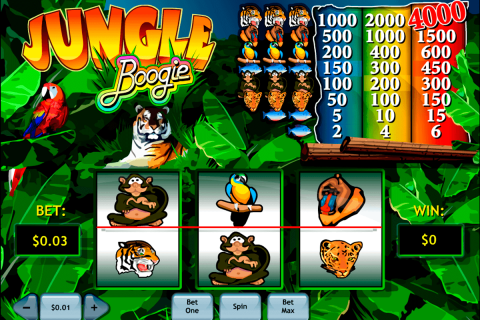 jungle boogie playtech free slot