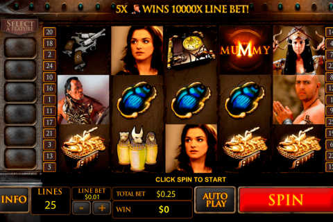 the mummy playtech free slot