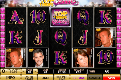 top trumps celebs playtech free slot