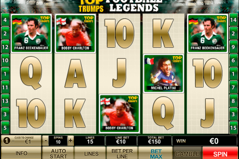 top trumps football legends playtech free slot
