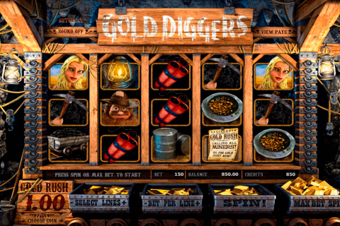 gold diggers betsoft
