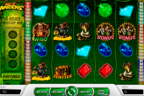 relic raiders netent