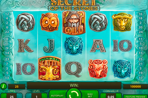secret of the stones netent