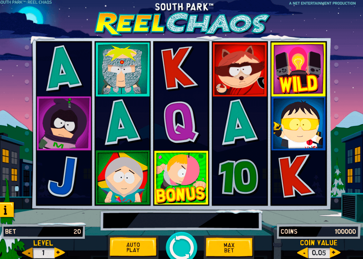 south park reel chaos netent