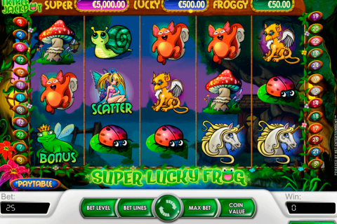 super lucky frog netent