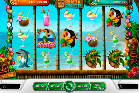 tiki wonders netent