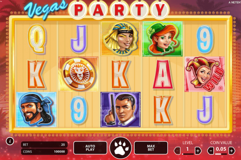 vegas party netent